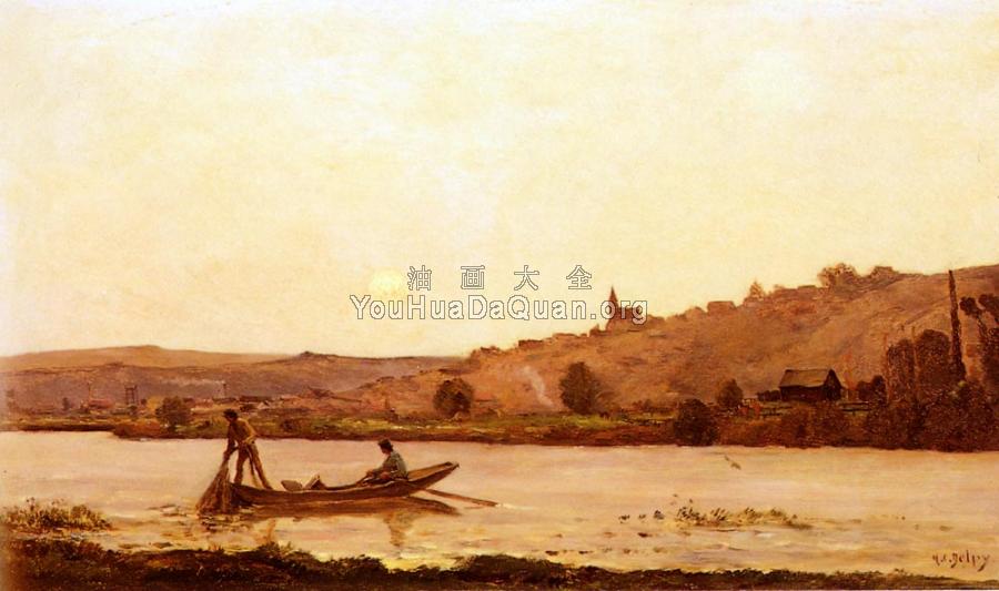 Bord De L'Oise - 希波吕忒·卡米尔·迪莱